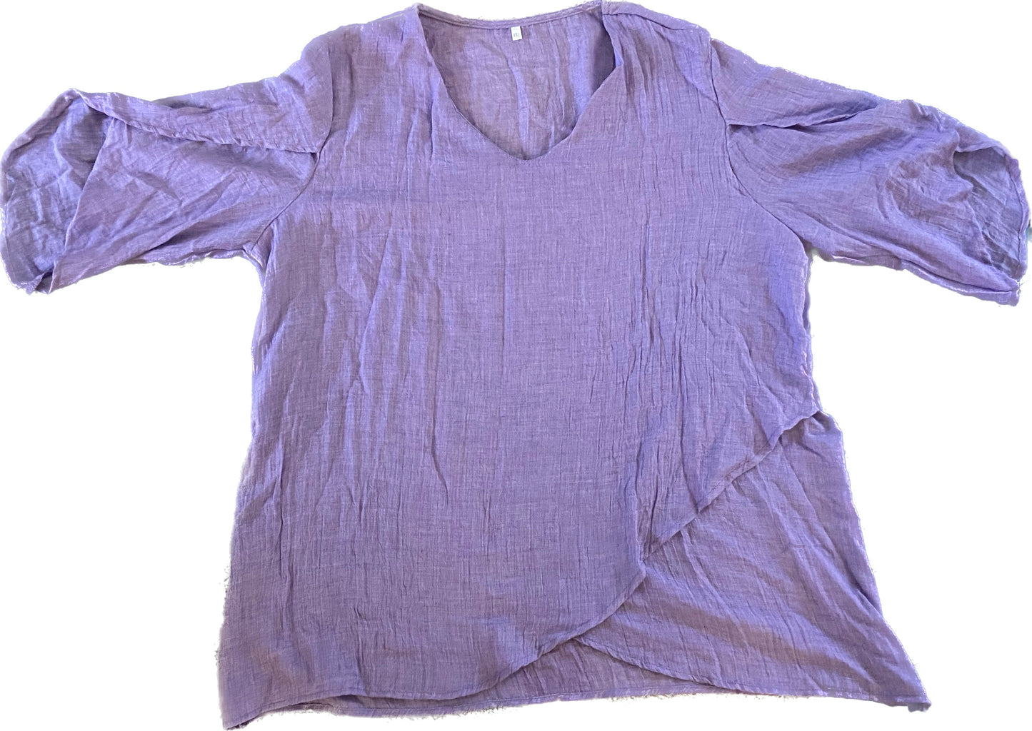 Ladies Summer Breathable
Violet Purple T Shirt And Extra
Comfort (4XL)