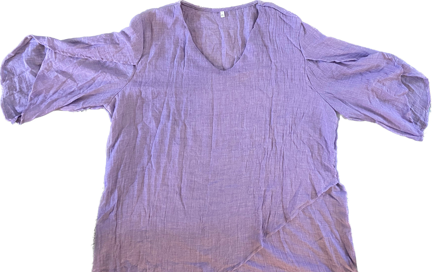 Ladies Summer Breathable
Violet Purple T Shirt And Extra
Comfort (4XL)