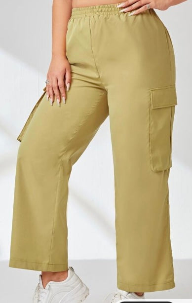 EZwear Plus Flap Pocket Side Cargo Pants