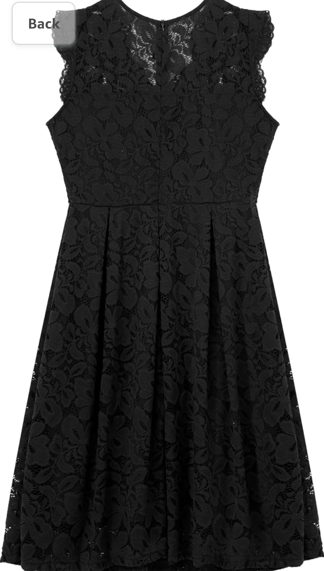 Black Women's Lace Wedding Dress